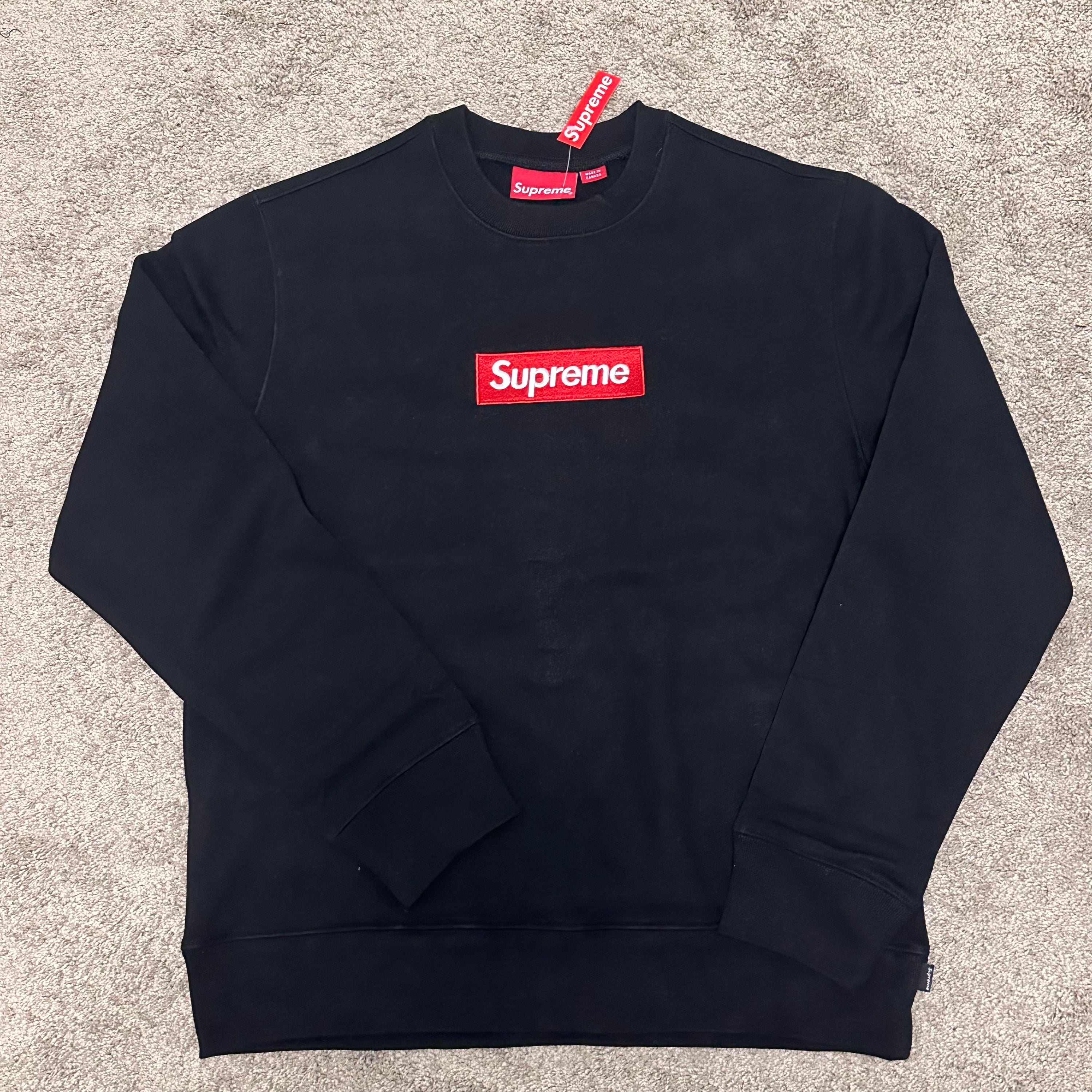 Moletom Crewneck Supreme Box Logo