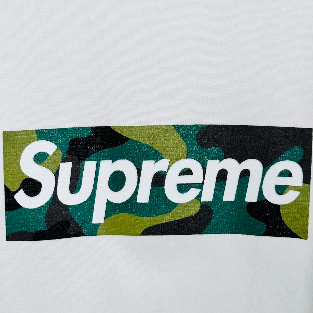 Camiseta Supreme "Camo Logo"