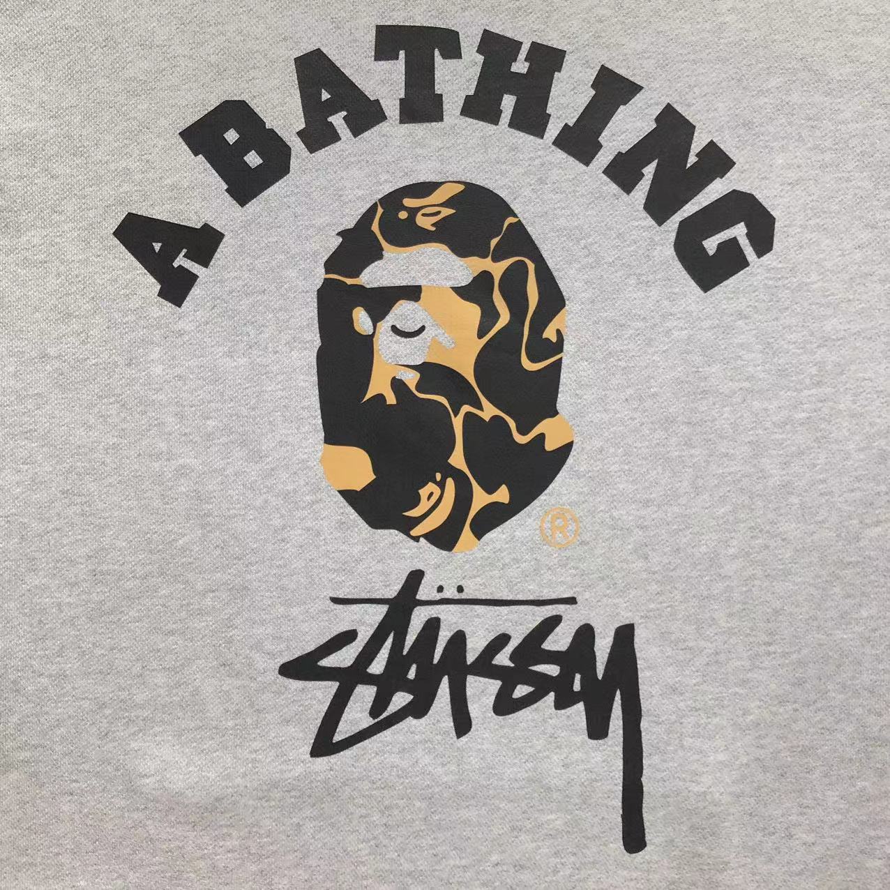Moletom Bape x Stussy