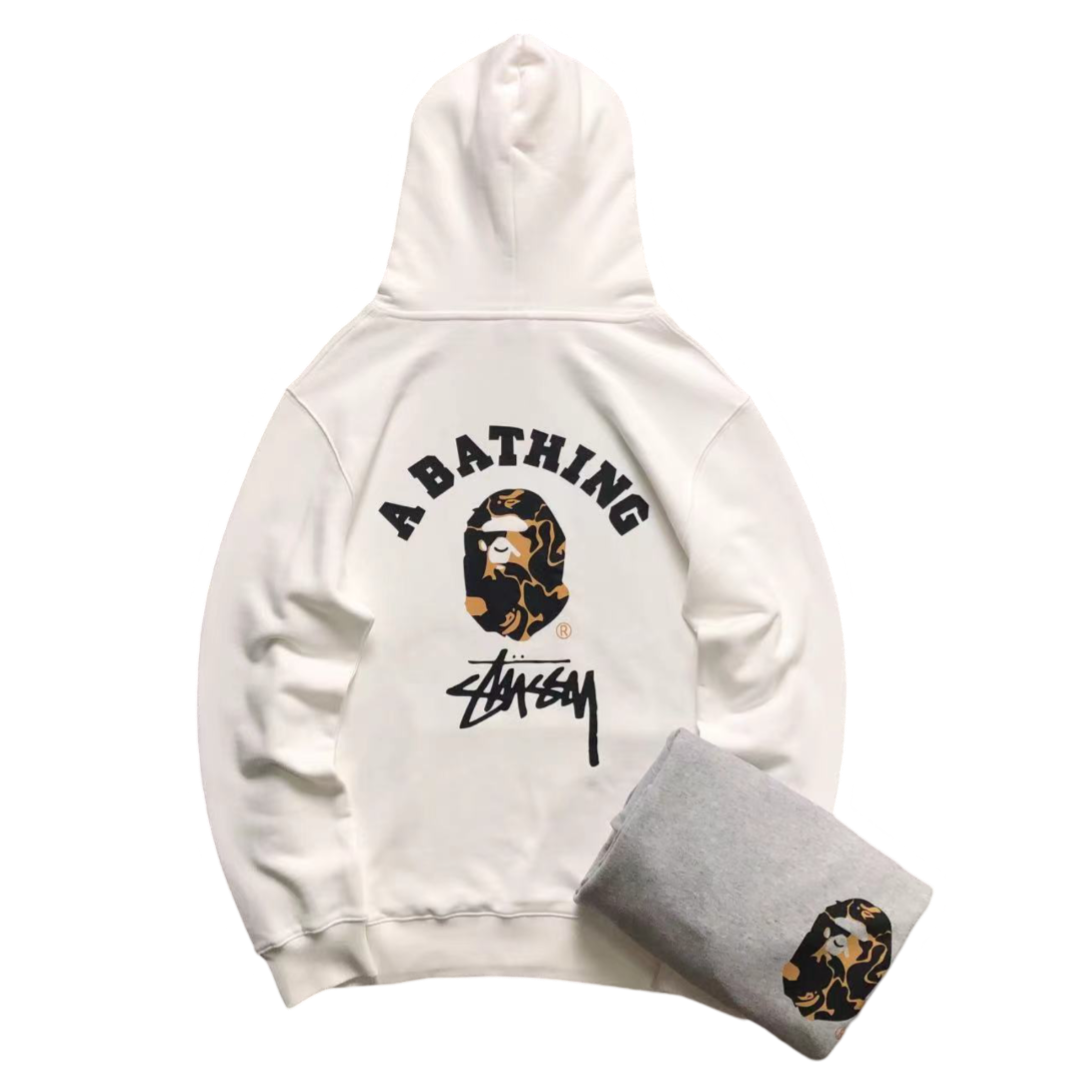 Moletom Bape x Stussy