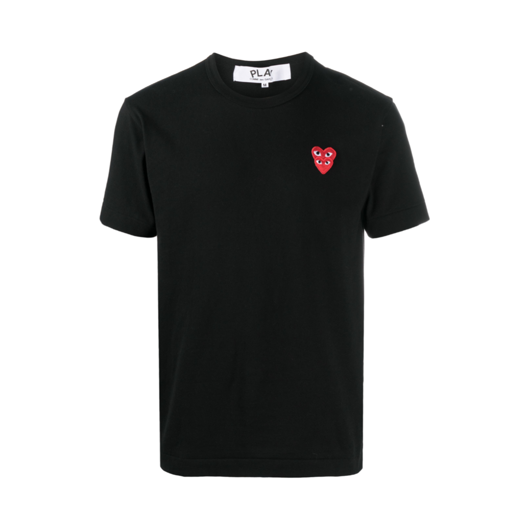 Camiseta Comme Des Garçons "Double Heart"