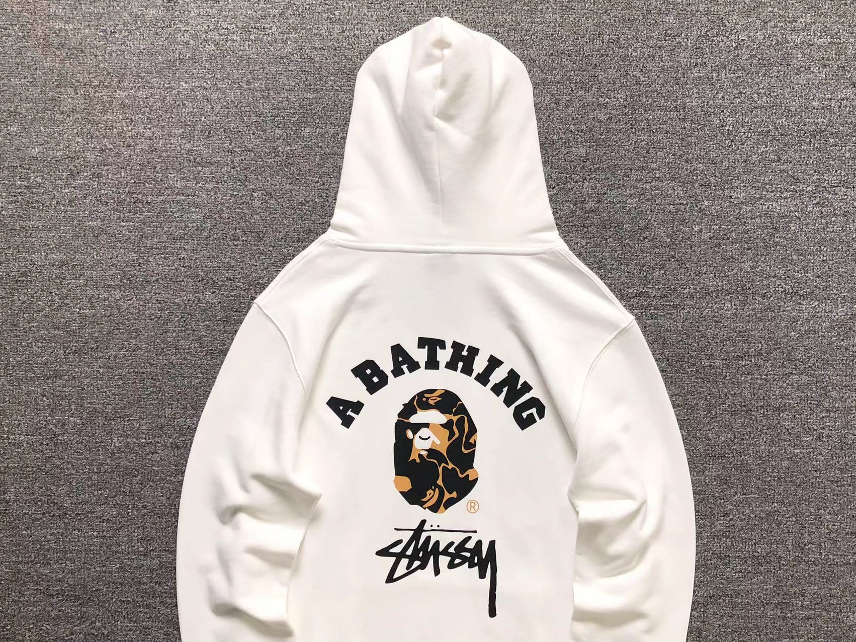 Moletom Bape x Stussy