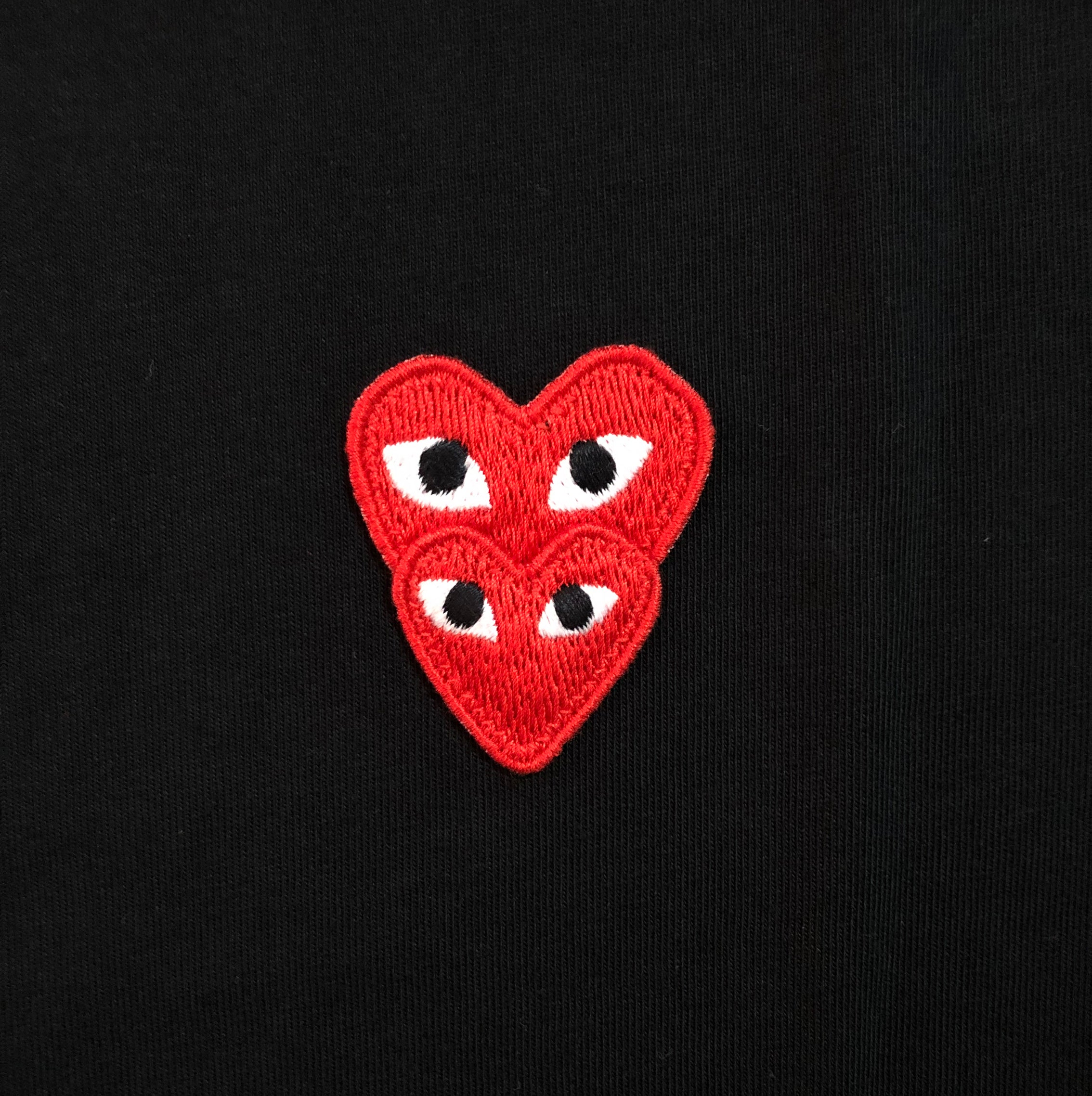 Camiseta Comme Des Garçons "Double Heart"