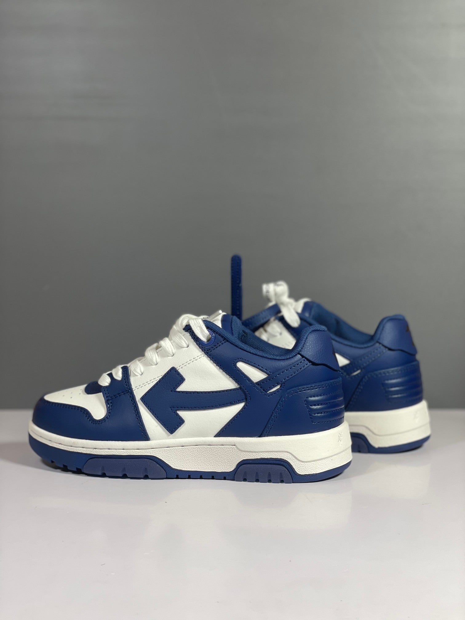 Tênis Off White Navy Blue Out Of Office