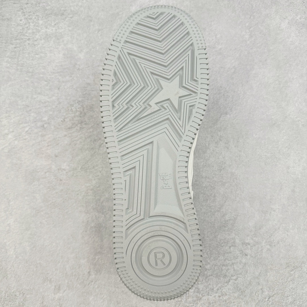 A Bathing Ape Bape Sta "White Grey"