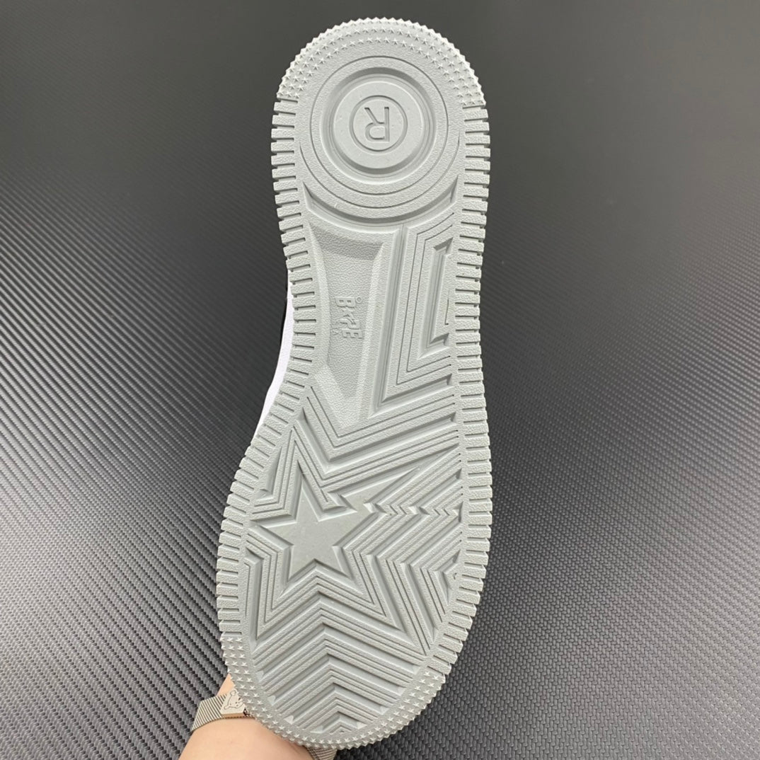 A Bathing Ape Bape Sta "Grey Black"