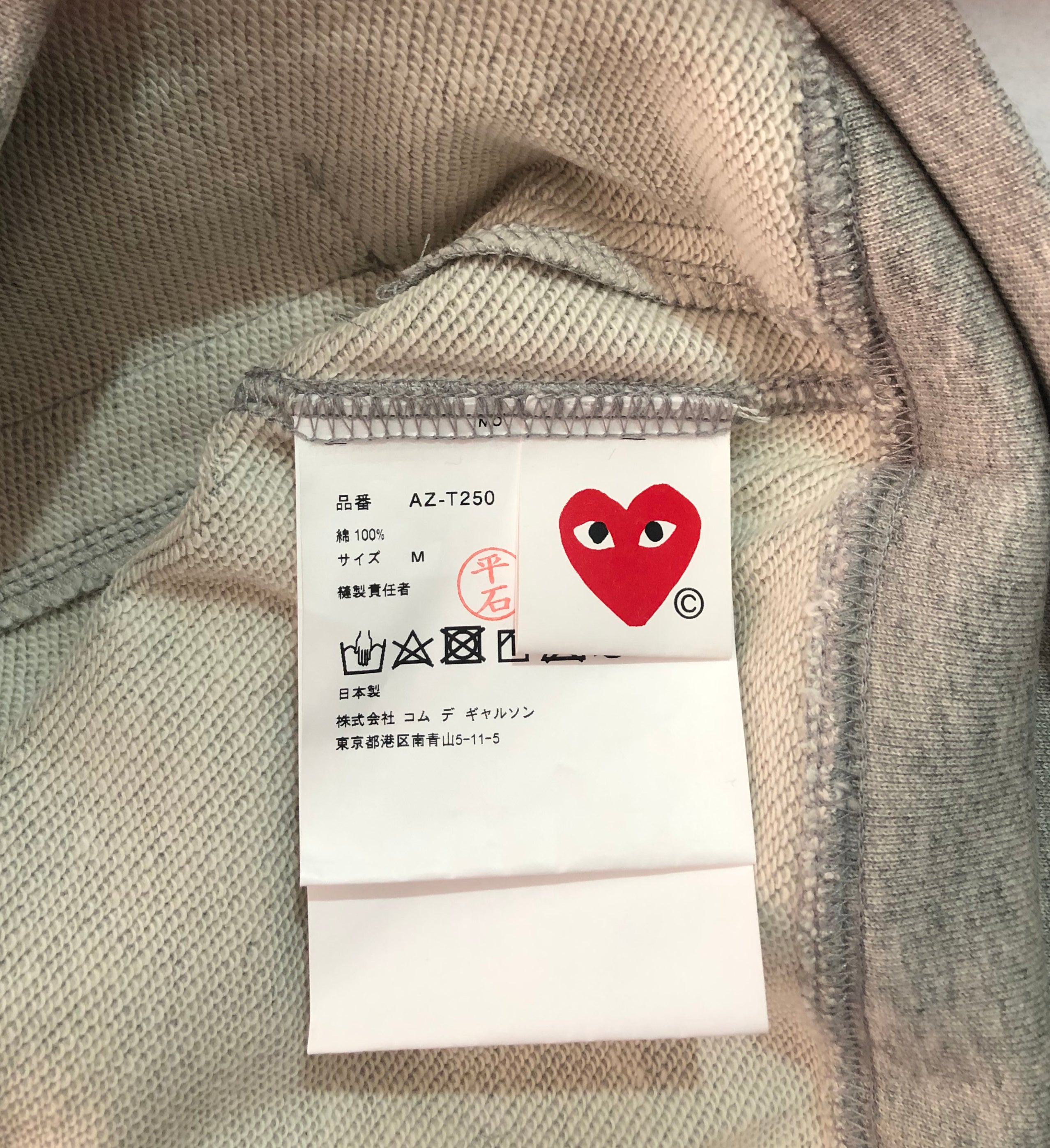 Moletom Comme Des Garçons "5 Hearts"