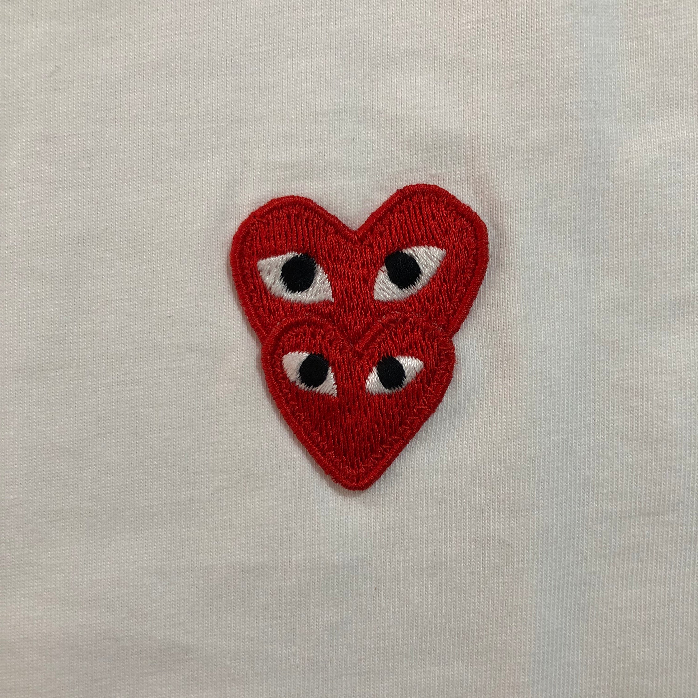 Camiseta Comme Des Garçons "Double Heart"