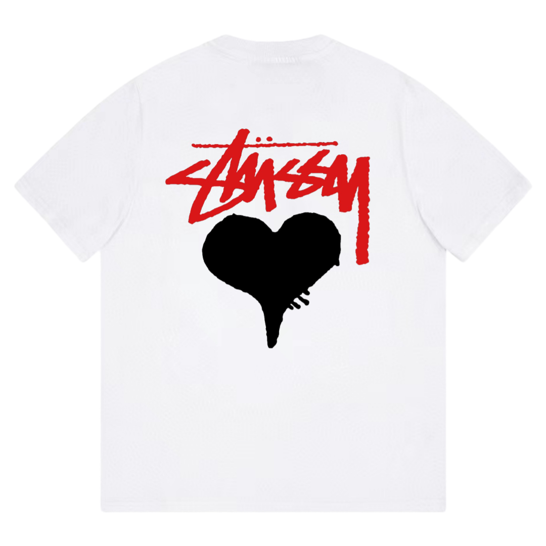 Camiseta Stussy "Stock Heart"