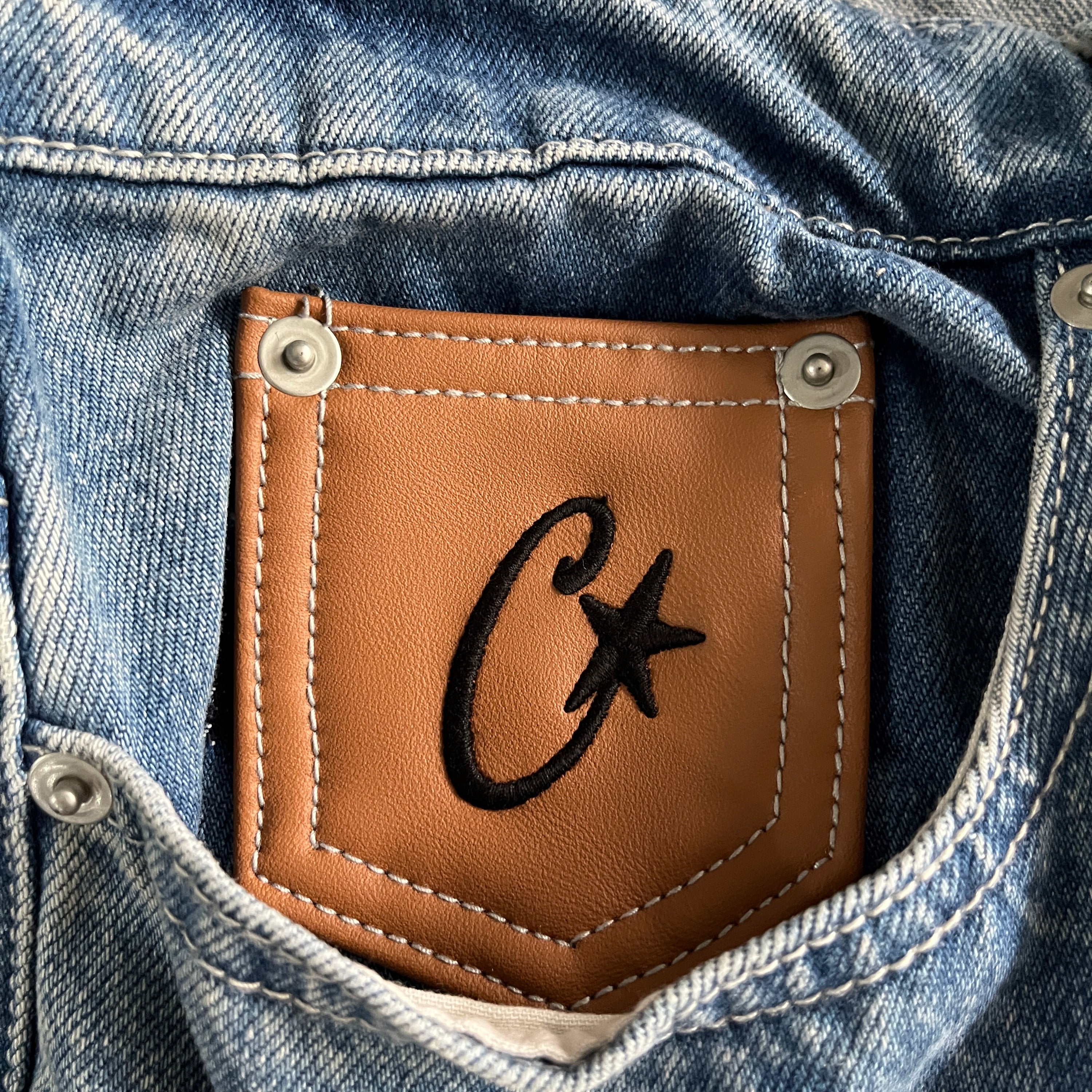 Calça Jeans Corteiz "C-Star"