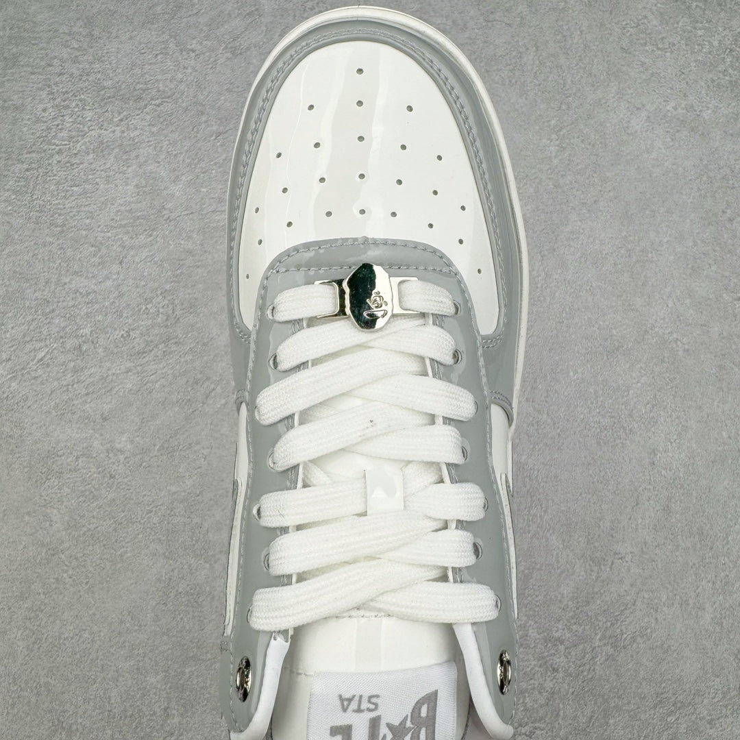 A Bathing Ape Bape Sta "White Grey"
