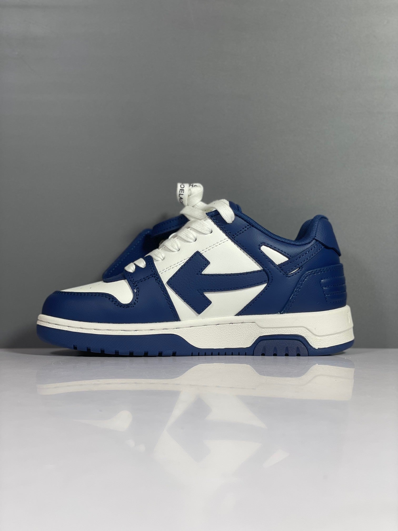 Tênis Off White Navy Blue Out Of Office