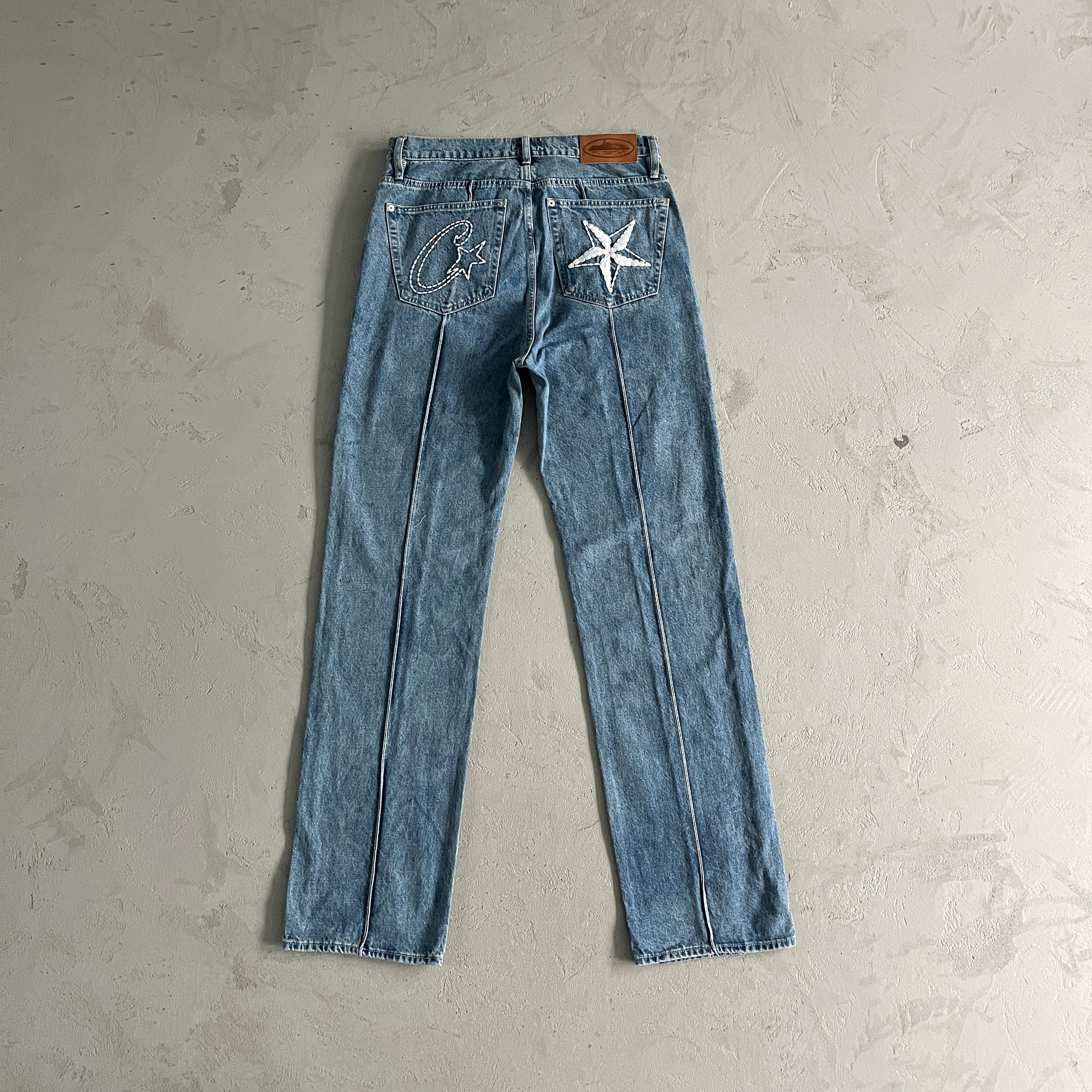 Calça Jeans Corteiz "C-Star"