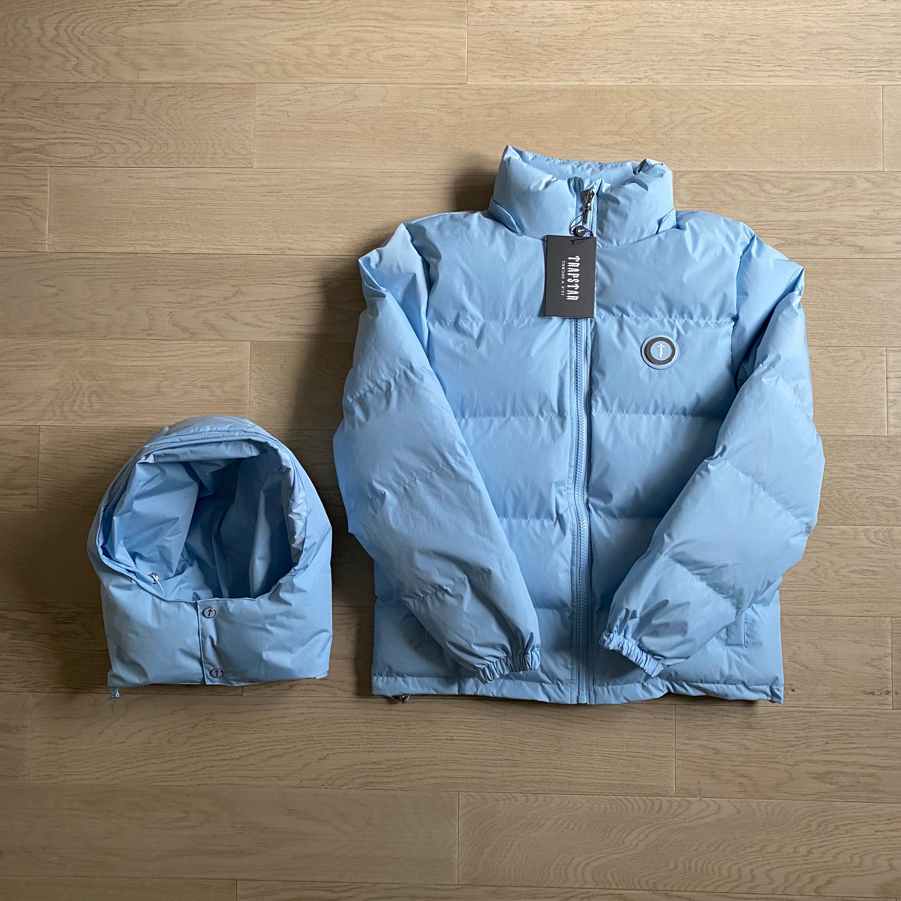 Jaqueta Puffer Trapstar Azul-Claro