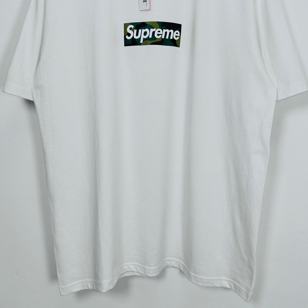 Camiseta Supreme "Camo Logo"