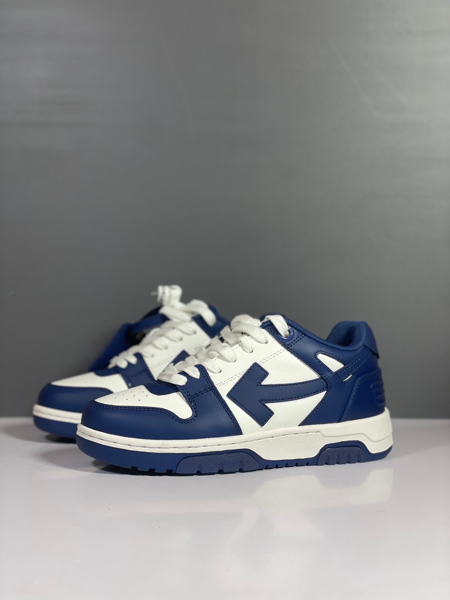 Tênis Off White Navy Blue Out Of Office