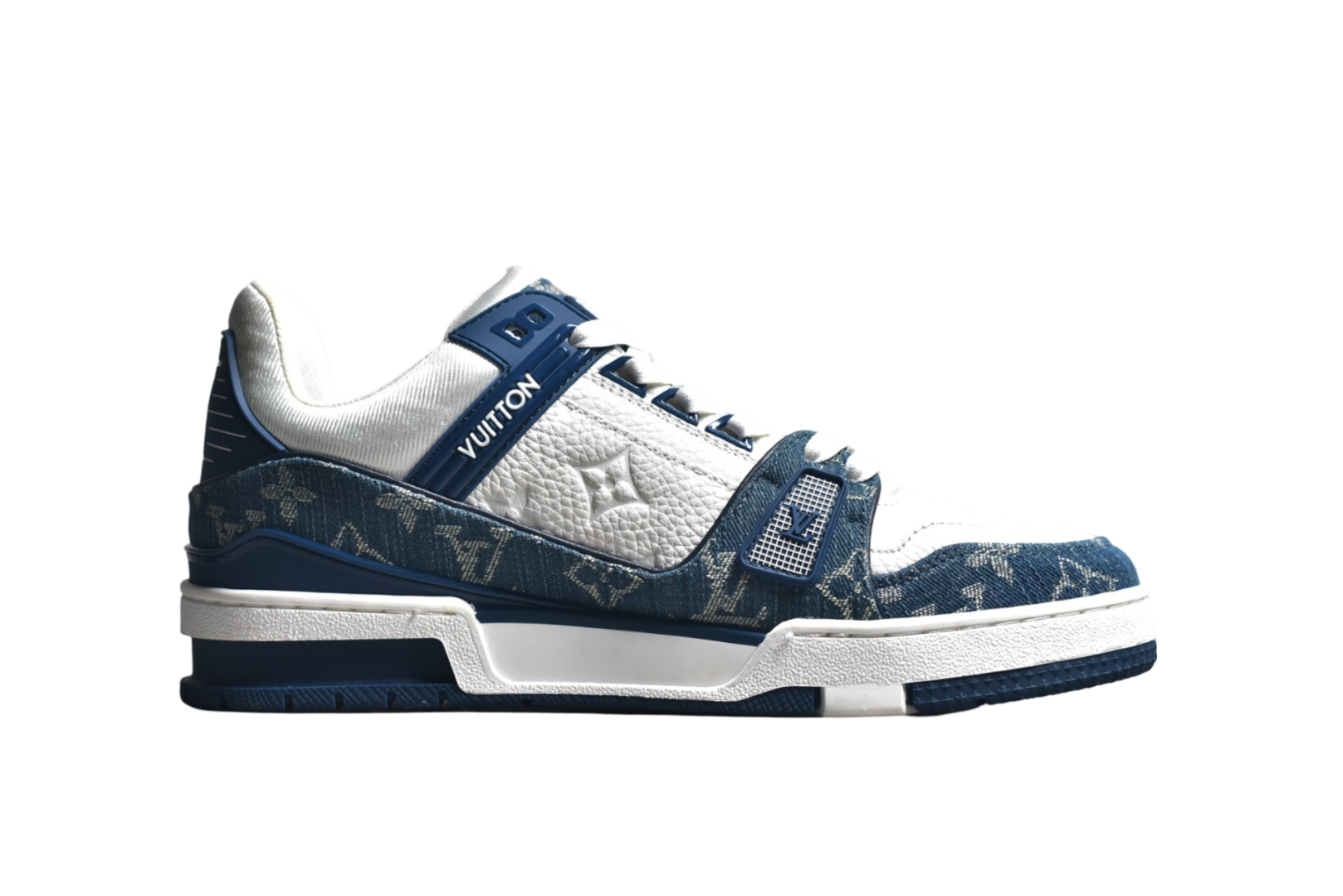 Tênis LV Trainer "Denim Blue"