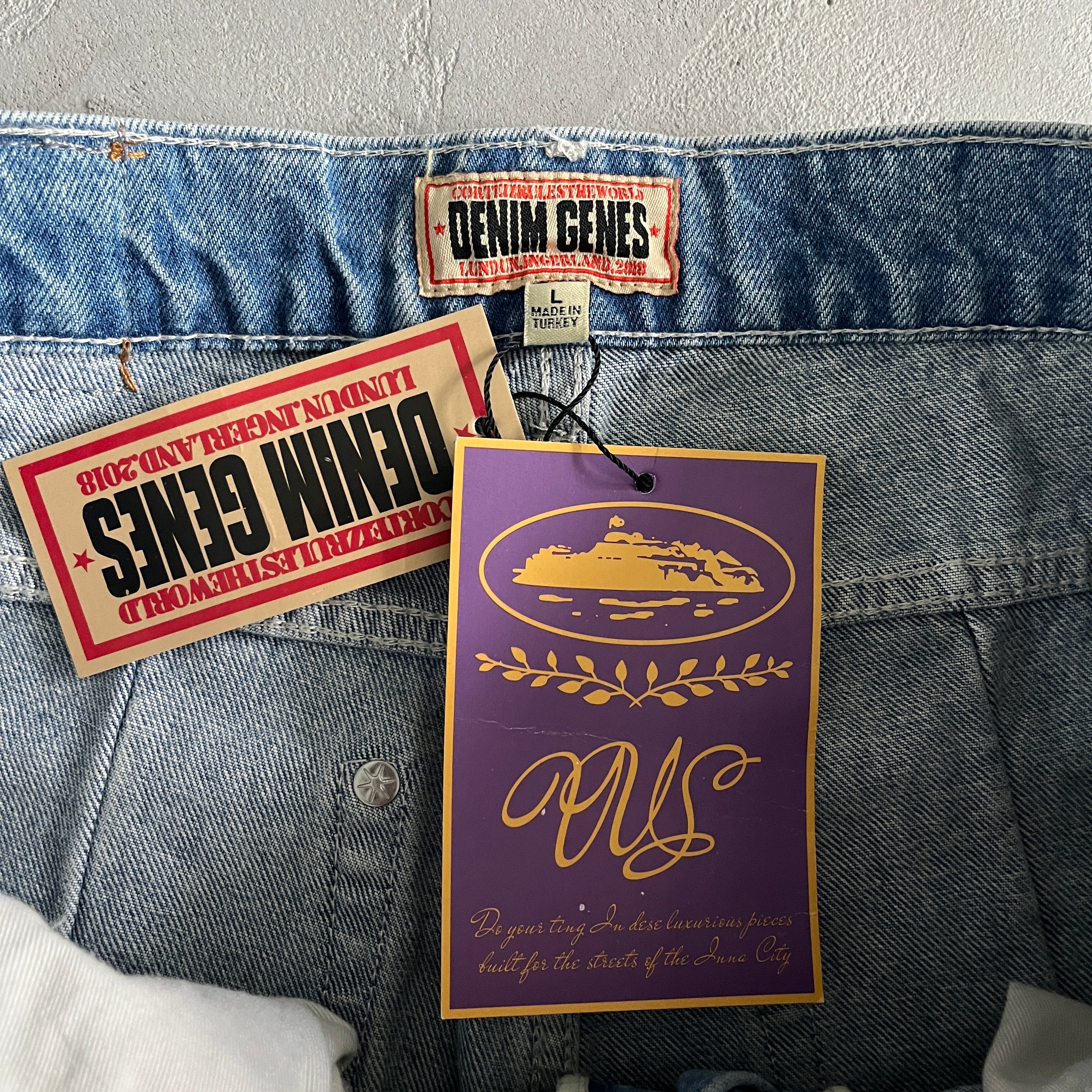 Calça Jeans Corteiz "C-Star"